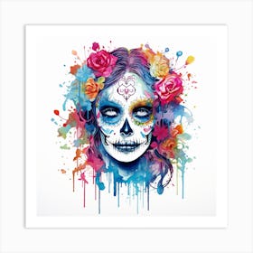 Day Of The Dead 8 Art Print