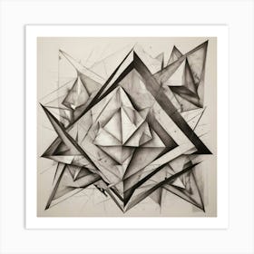 Geometric Shapes 1 Art Print