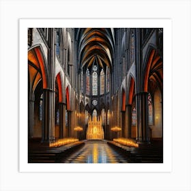 Mystic Cathedral Art Print