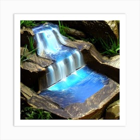 Waterfall 6 Art Print