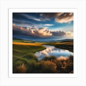 Scotland Landscape 9 Art Print