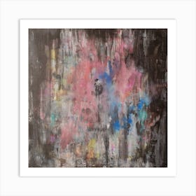 Abstract city Art Print