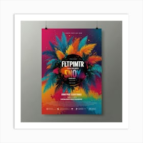 Festival Poster Art Print