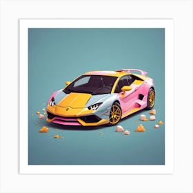 Lamborghini Art Print