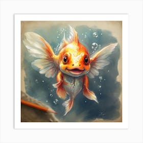 Goldfish 13 Art Print