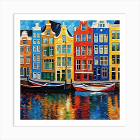 Amsterdam Canals 13 Art Print