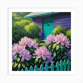 Rhododendrons 1 Art Print