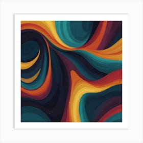 Abstract Abstract Painting 19 Art Print