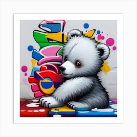 Teddy Bear Art Print