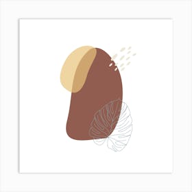 Nut Vector Illustration Art Print