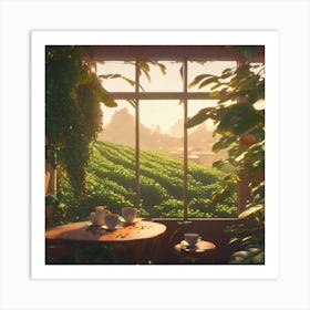 Coffee Shop 1 Art Print