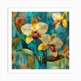 Orchids 14 Art Print