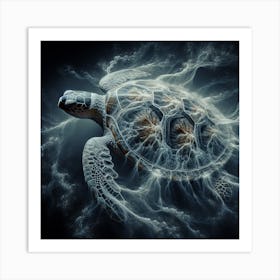 sea turtles  Art Print