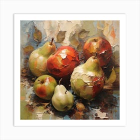 Apples and Pears 1 Art Print