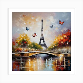 Paris At Night 5 Art Print