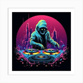 Dj Dj 1 Art Print