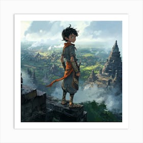 Legend Of Rakai Pikatan Art Print