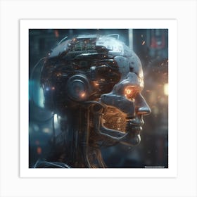 Cyborg 103 Art Print