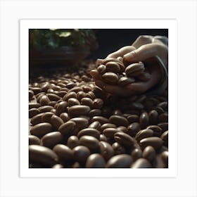 Coffee Beans 371 Art Print