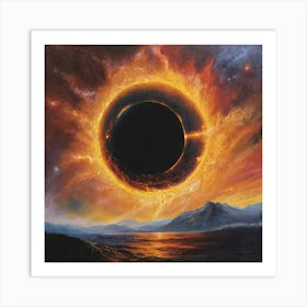 Eclipse Of The Sun Art Print