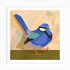 Blue Bird 1 Art Print