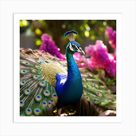 Peacock 9 Art Print