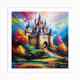 Cinderella Castle 23 Art Print