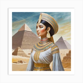 Egyptian Queen 1 Art Print