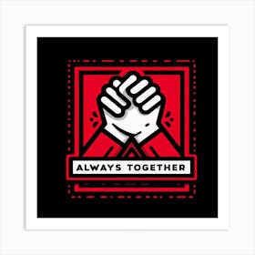 Always Together 3 Art Print