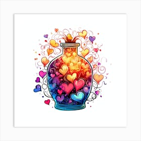 Jar Of Love Art Print