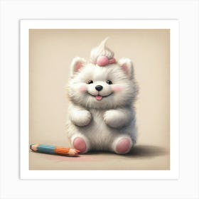 Cute Puppy 1 Art Print