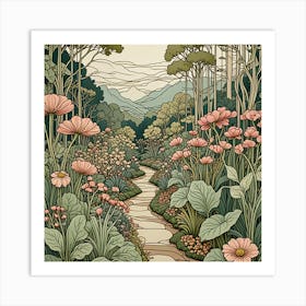 Walk In The Woods Art Print