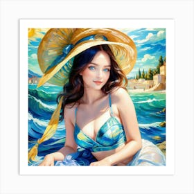 Mermaid 1 Art Print