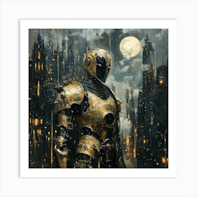 'The Robot' Art Art Print