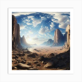 Planet Earth Art Print