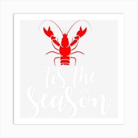 New Orleans Crawfish Season Mardi Gras Costume Art Print