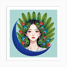 Peacock 15 Art Print