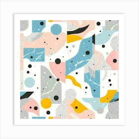 Abstract Geometric Pattern 2 Art Print