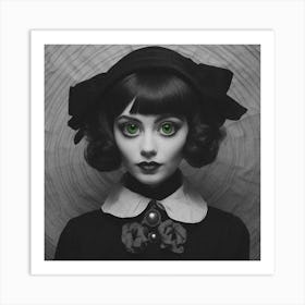 Gothic Beauty Art Print