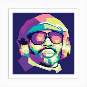 Stivie Wonder Wpap Art Print