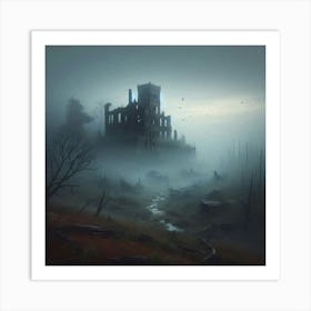 Haunted Castle Art Print