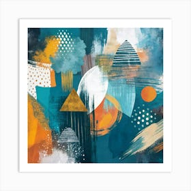 Abstract Painting 253 Art Print