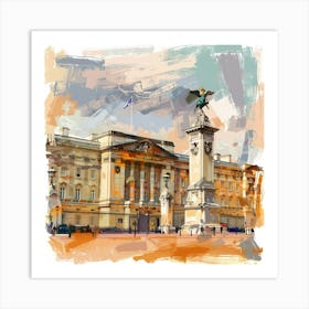 Buckingham Palace 2 Art Print