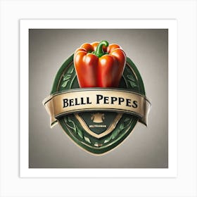 Bell Peppers Logo 1 Art Print