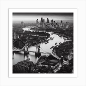 London Skyline 3 Art Print