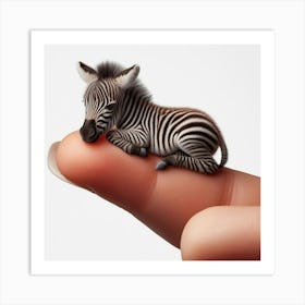 Zebra Art Print