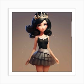 A beautiful princess  Art Print