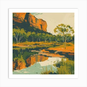 Red Rock Canyon Art Print