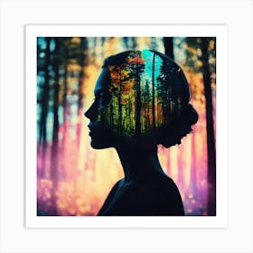 Forest Portrait Art Print