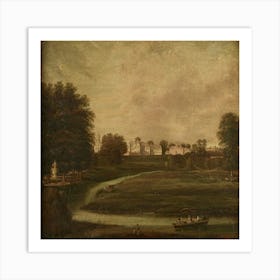 View Of A Castle Art Print